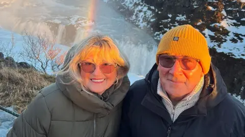 Lorraine Crawford/PA Media Lorraine and John Crawford