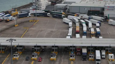 AFP Lorries at Dover