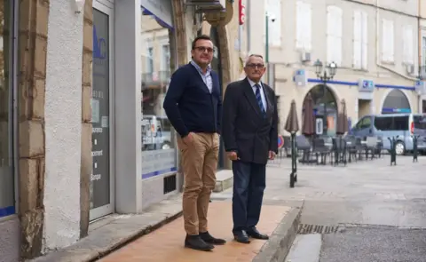 BBC Christophe Bac and his father Charles, owners of Bac Immobilier