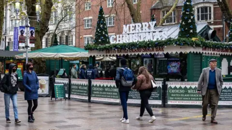 Getty Images Christmas in Cardiff