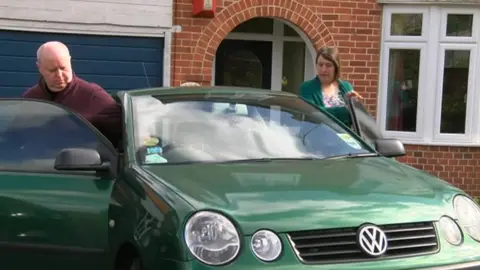 BBC Anthony Gorman and his partner Elizabeth Imber