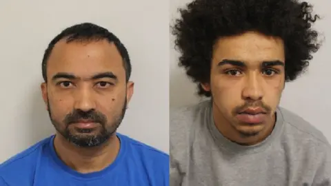 Metropolitan Police Shamsul Chowdhury and Claude Parkinson