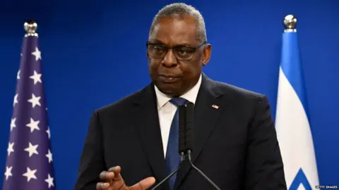 Lloyd Austin in Tel Aviv