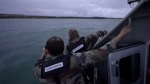 Patrol off French coast