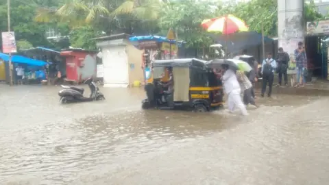 Prashant Nanaware Traffic in the monsoons