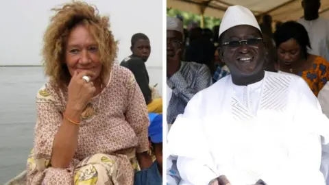 LIBERONS SOPHIE/Reuters A composite image of French charity worker Sophie Pétronin and Soumaïla Cissé