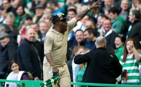 PA Media Coolio at Celtic park
