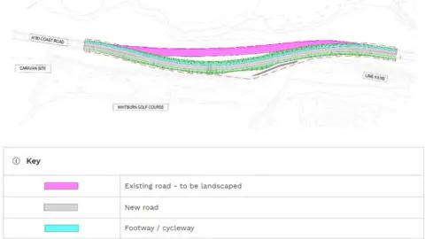 South Tyneside Council diagram of the plan