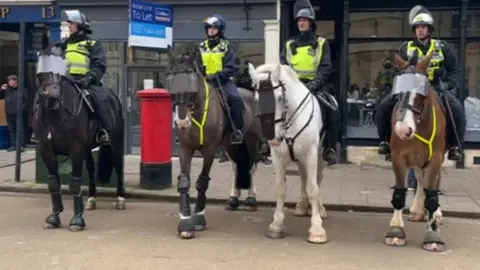 Thames Valley Police at Oxford protest