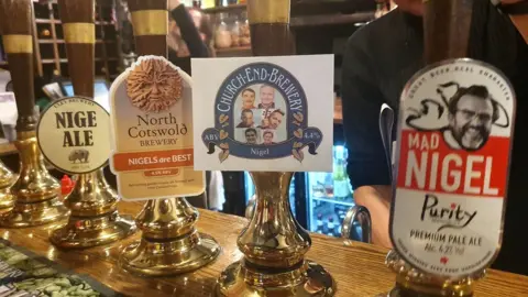 Nigel Smith Beers brewed for the event