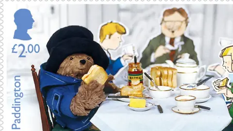 Royal Mail Paddington Bear stamp