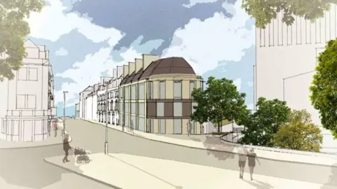 Bath College Artist's impression