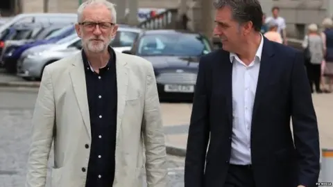 PA Media Jeremy Corbyn and Steve Rotheram