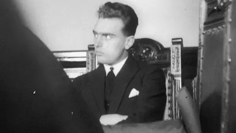 Getty Images Freddy Bywaters at Percy Thompson's inquest at Ilford Town Hall