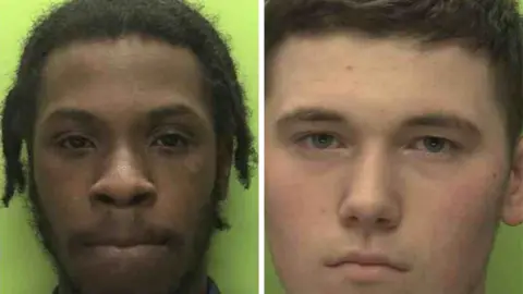 Nottinghamshire Police Jordan Bazuna and Jack Bolton