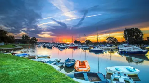 Nick Lucas TUESDAY - River and boats at Christchurch