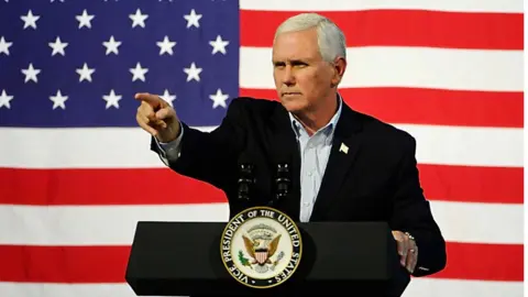 Getty Images US Vice President Mike Pence