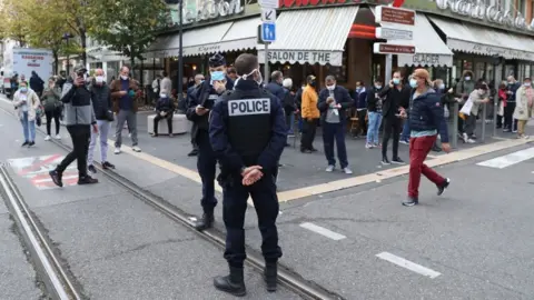 Getty Images Police in Nice