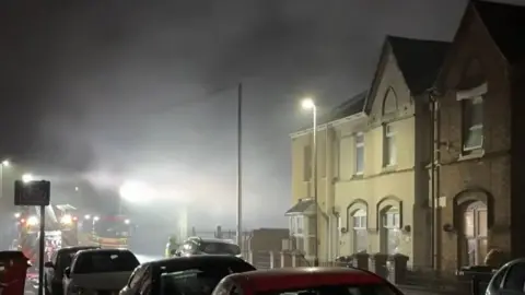 Leicester Media Smoke in the street