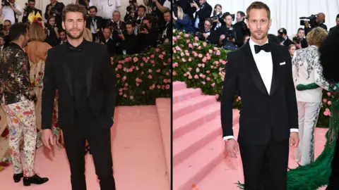 Getty Images Liam Hemsworth and Alexander Skarsgard