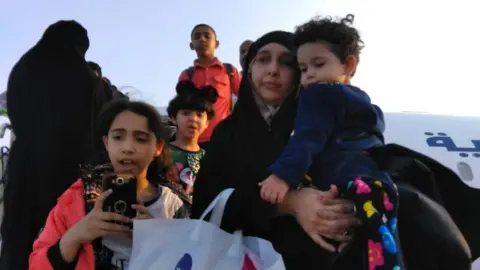 Safia Saleh  Safia Saleh and her children