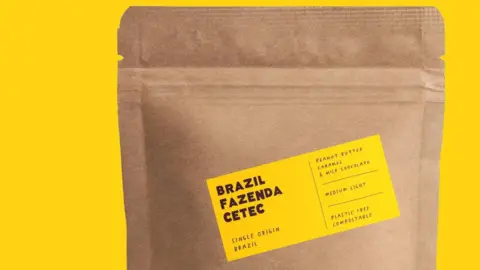 Alpaca A bag of Alpaca coffee