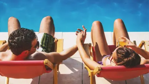 Getty Images holiday makers