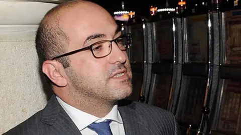 Reuters Yorgen Fenech at the opening of a casino in St Paul's Bay, Malta, in 2014