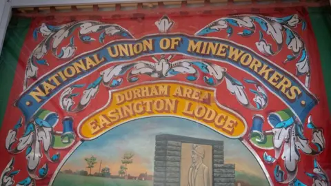 Creative Lives Easington Miners banner