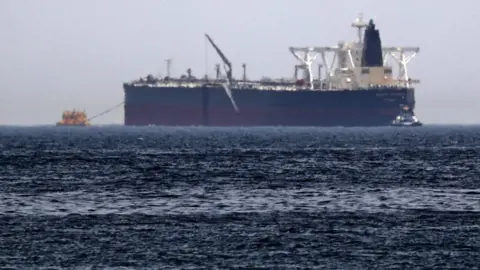 AFP Crude oil tanker, Amjad, which was one of two reported tankers that were damaged in mysterious "sabotage attacks"