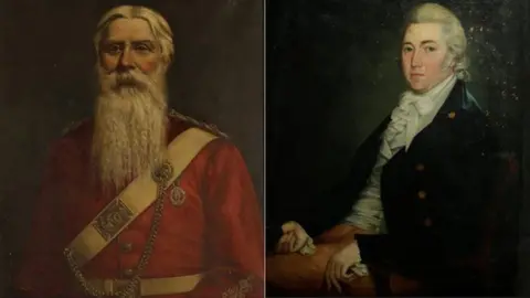 Manx National Heritage Major James Spittal and Robert Farrant