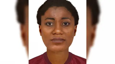 Locate International An image of what the missing woman was thought to look like