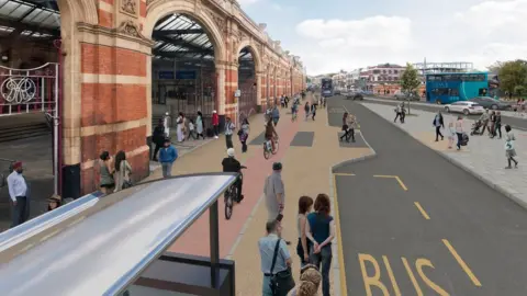 Leicester City Council Cycle path proposal