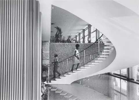 Saint Louis Art Museum A stairway in Monrovia, Liberia, taken in 1964