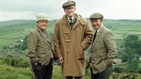 Avalon/Getty  Last of the Summer Wine actors Bill Owen, Brian Wilde and Peter Sallis