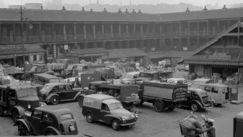 Arnold Jowett 1956 in the Piece Hall