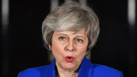 Getty Images Theresa May
