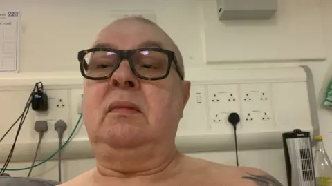 Ken Jones, LDRS Ken Jones in hospital