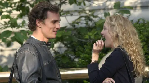 Getty Images Matthew McConaughey and Kate Hudson on the set of How to Lose A Guy in 10 Days