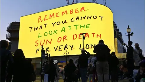 Getty Images piccadilly screen