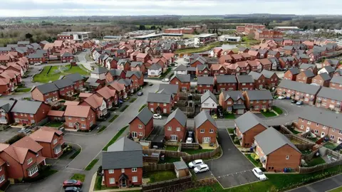 A housing estate in Warrington