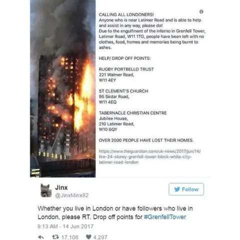 Twitter/@JinxMinx82 Screen grab of tweet by @JinxMinx82