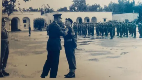 Department of the Taoiseach Philip Martin awarded a medal