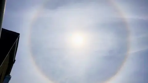 Karen Munro Halo round the sun from Thurso