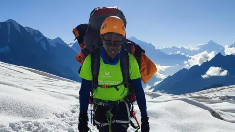 JAMES MUHIA Kenyan mountain climber Cheruiyot Kirui