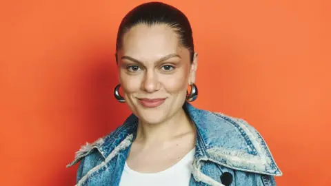 Jessie J at Radio 2 in May 2025