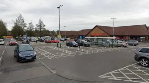 Google Sainsbury's car park