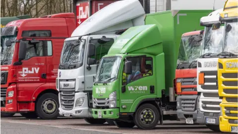 Getty Images Lorries