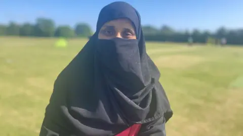 James Burridge/BBC Binish Naeem