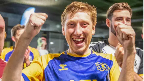 Luke Copsey Luke playing football